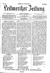 Leitmeritzer Zeitung