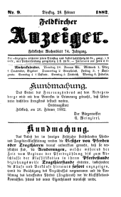 Feldkircher Anzeiger