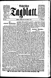 Mährisches Tagblatt