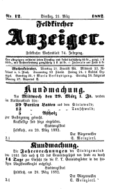 Feldkircher Anzeiger