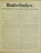 Der Bautechniker