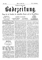 Österreichische Badezeitung