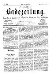 Österreichische Badezeitung