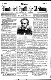 Wiener Landwirtschaftliche Zeitung