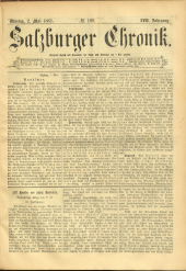 Salzburger Chronik