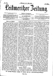 Leitmeritzer Zeitung