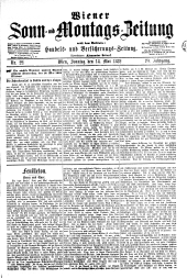 Wiener Sonn- und Montags-Zeitung