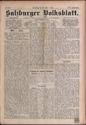 Salzburger Volksblatt: unabh. Tageszeitung f. Stadt u. Land Salzburg