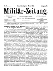 Militär-Zeitung