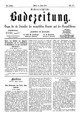 Österreichische Badezeitung