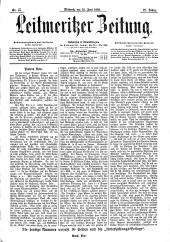 Leitmeritzer Zeitung