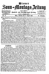 Wiener Sonn- und Montags-Zeitung