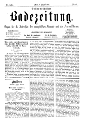 Österreichische Badezeitung