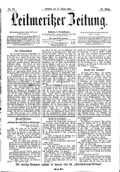 Leitmeritzer Zeitung