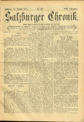 Salzburger Chronik