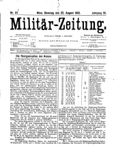 Militär-Zeitung