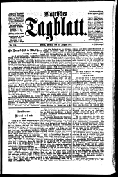 Mährisches Tagblatt