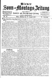 Wiener Sonn- und Montags-Zeitung