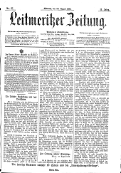 Leitmeritzer Zeitung