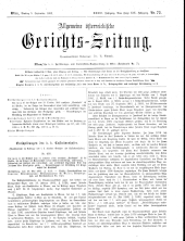 Allgemeine Österreichische Gerichtszeitung