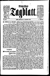 Mährisches Tagblatt