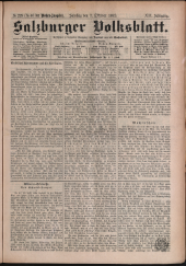 Salzburger Volksblatt: unabh. Tageszeitung f. Stadt u. Land Salzburg