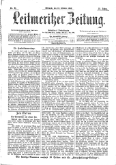 Leitmeritzer Zeitung