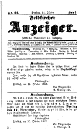 Feldkircher Anzeiger