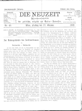 Die Neuzeit