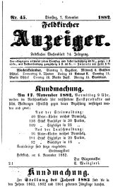 Feldkircher Anzeiger