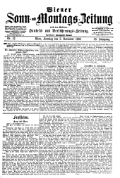 Wiener Sonn- und Montags-Zeitung