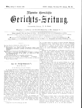 Allgemeine Österreichische Gerichtszeitung