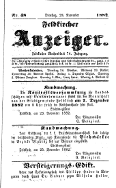 Feldkircher Anzeiger