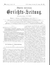 Allgemeine Österreichische Gerichtszeitung