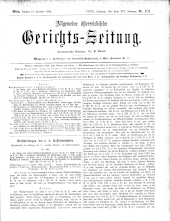 Allgemeine Österreichische Gerichtszeitung