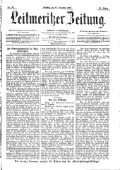 Leitmeritzer Zeitung