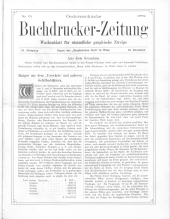 Buchdrucker-Zeitung