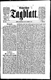 Mährisches Tagblatt