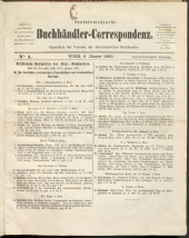 Oesterreichische Buchhändler-Correspondenz