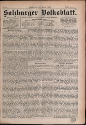 Salzburger Volksblatt: unabh. Tageszeitung f. Stadt u. Land Salzburg