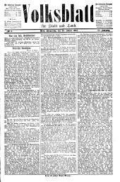 Volksblatt für Stadt und Land