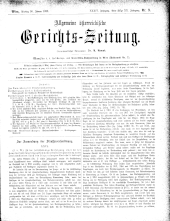 Allgemeine Österreichische Gerichtszeitung