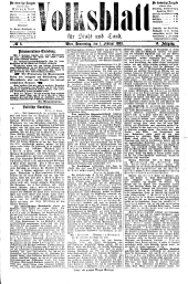 Volksblatt für Stadt und Land