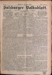 Salzburger Volksblatt: unabh. Tageszeitung f. Stadt u. Land Salzburg