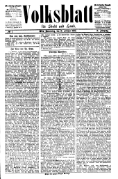 Volksblatt für Stadt und Land