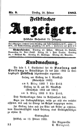 Feldkircher Anzeiger