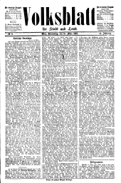 Volksblatt für Stadt und Land