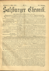 Salzburger Chronik