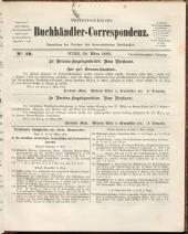 Oesterreichische Buchhändler-Correspondenz