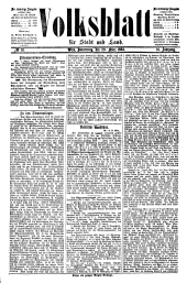 Volksblatt für Stadt und Land